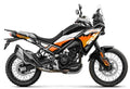 Kit de Gráficas para Moto Adventure CF Moto 450 MT - Diseño 18 - LedPro Racing