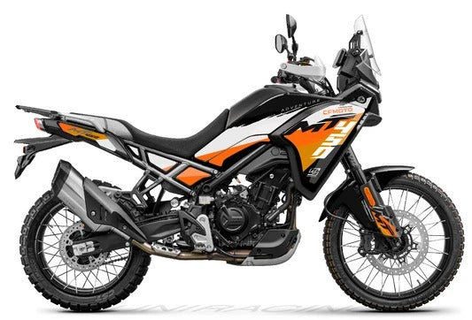 Kit de Gráficas para Moto Adventure CF Moto 450 MT - Diseño 18 - LedPro Racing
