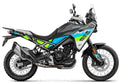 Kit de Gráficas para Moto Adventure CF Moto 450 MT - Diseño 19 - LedPro Racing