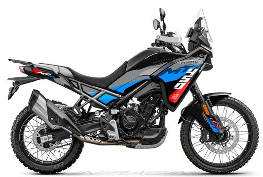 Kit de Gráficas para Moto Adventure CF Moto 450 MT - Diseño 20 - LedPro Racing