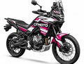 Kit de Gráficas para Moto Adventure CF Moto 450 MT - Diseño 28 - LedPro Racing