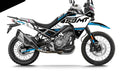 Kit de Gráficas para Moto Adventure CF Moto 450 MT - Diseño 32 - LedPro Racing