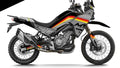 Kit de Gráficas para Moto Adventure CF Moto 450 MT - Diseño 37 - LedPro Racing