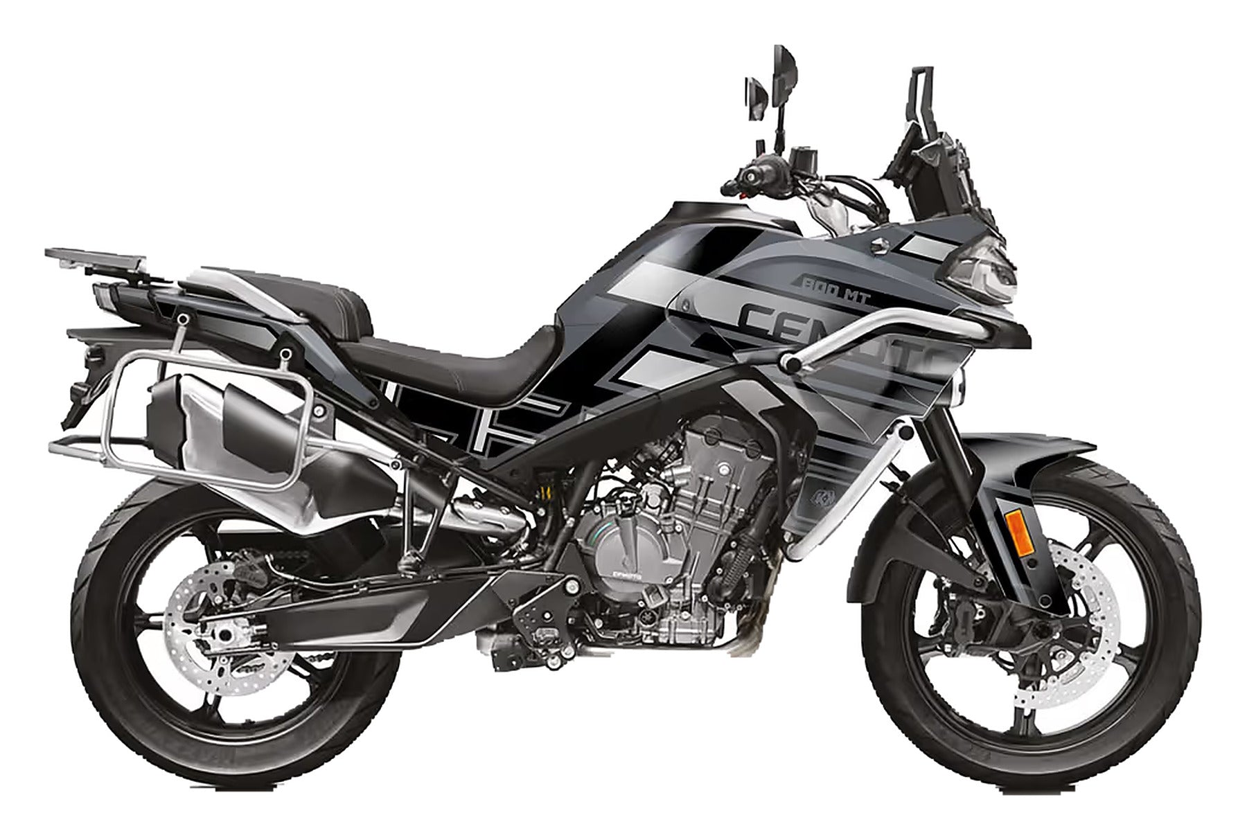 Kit de Gráficas para Moto Adventure CF Moto 800 MT - Diseño 02 - LedPro Racing