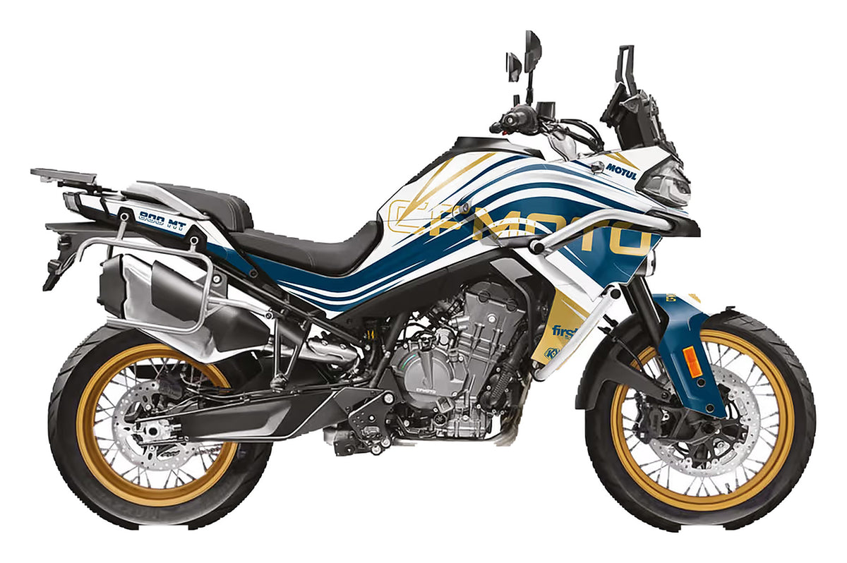 Kit de Gráficas para Moto Adventure CF Moto 800 MT - Diseño 06 - LedPro Racing