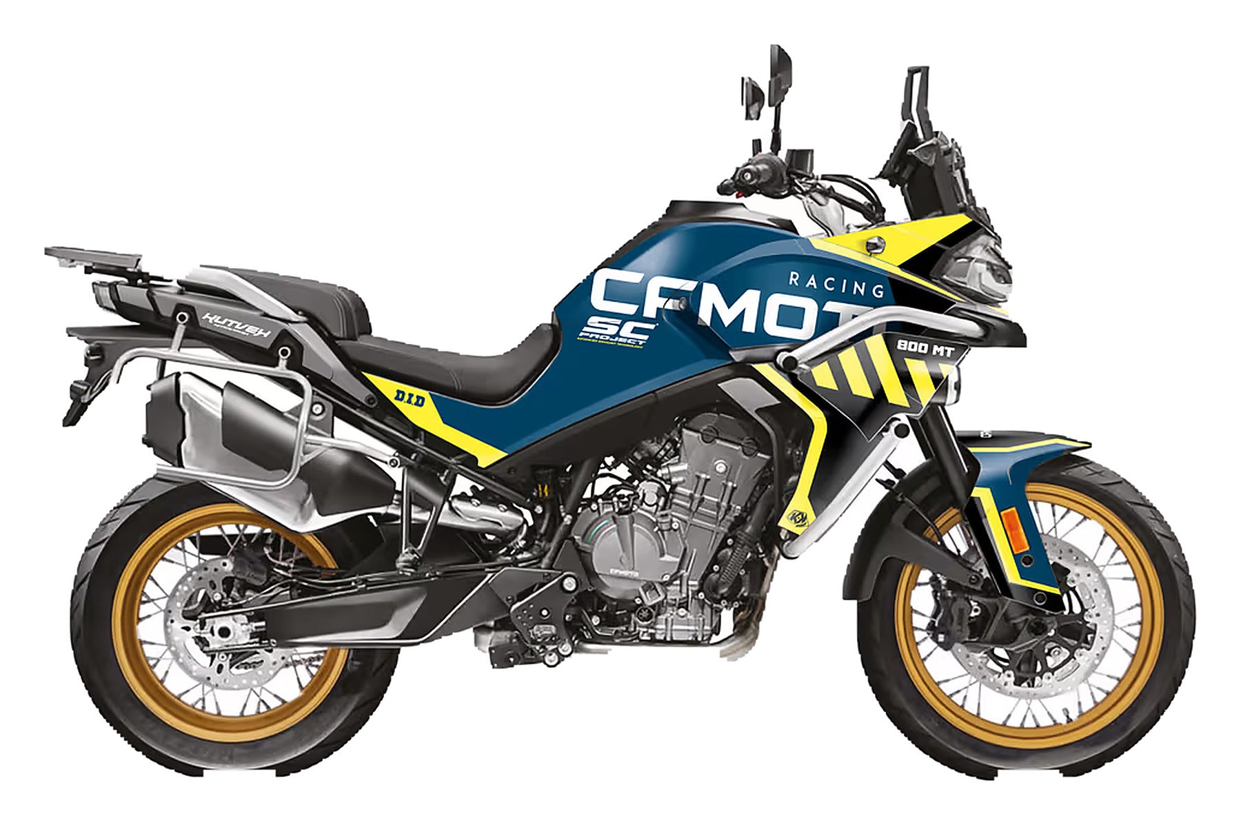 Kit de Gráficas para Moto Adventure CF Moto 800 MT - Diseño 07 - LedPro Racing