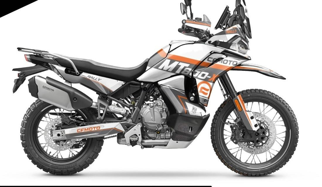 Kit de Gráficas para Moto Adventure CF Moto 800 MT - Diseño 28 - LedPro Racing