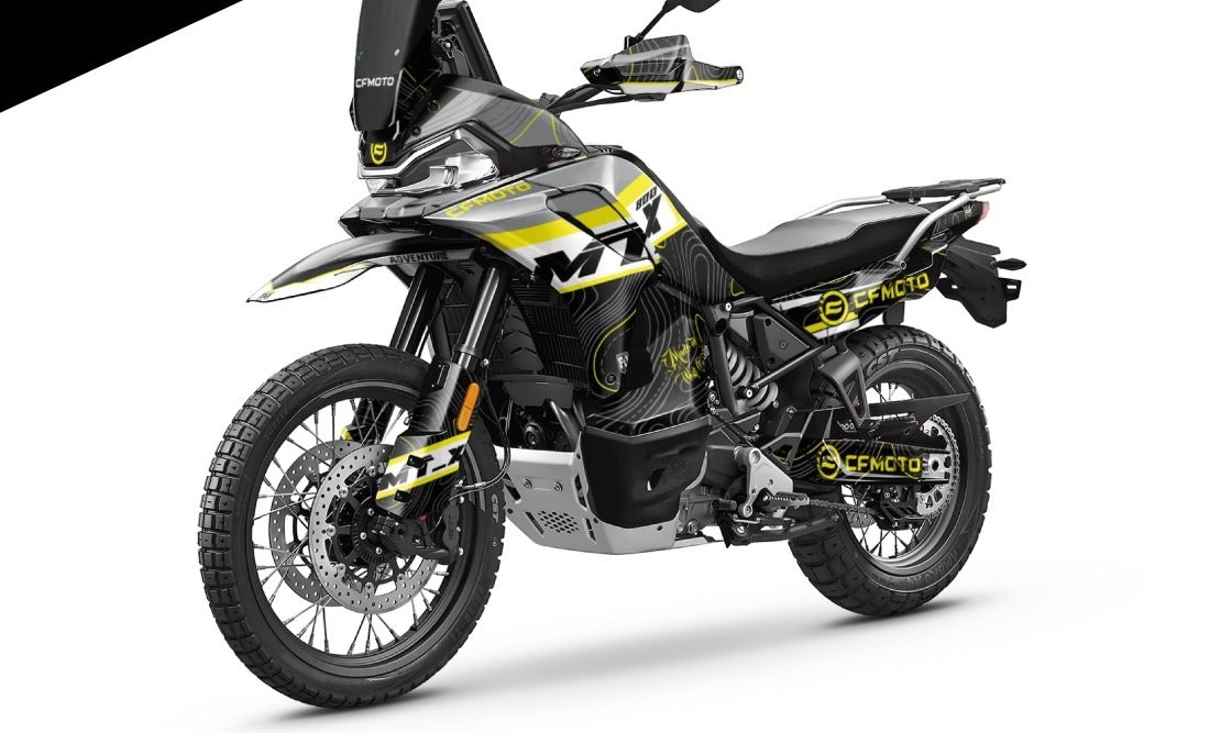 Kit de Gráficas para Moto Adventure CF Moto 800 MT - Diseño 32 - LedPro Racing