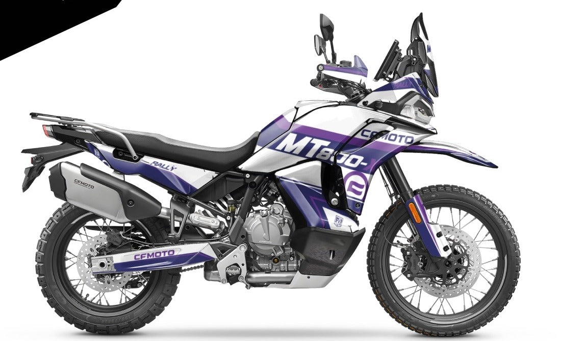 Kit de Gráficas para Moto Adventure CF Moto 800 MT - Diseño 36 - LedPro Racing