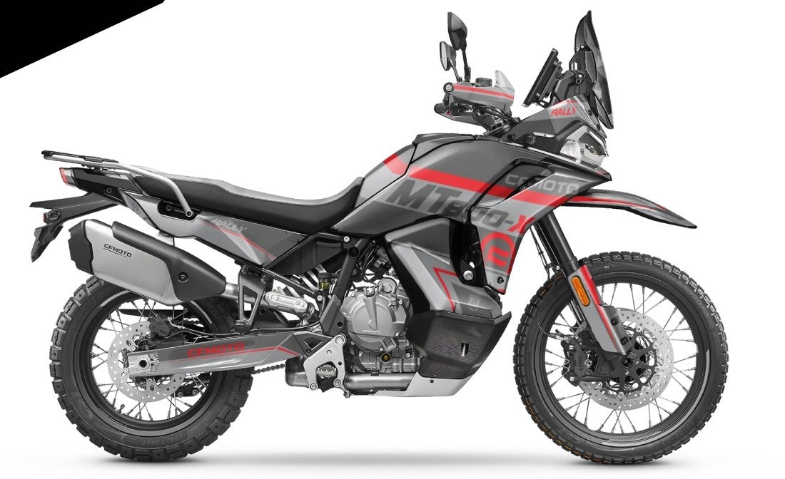 Kit de Gráficas para Moto Adventure CF Moto 800 MT - Diseño 37 - LedPro Racing
