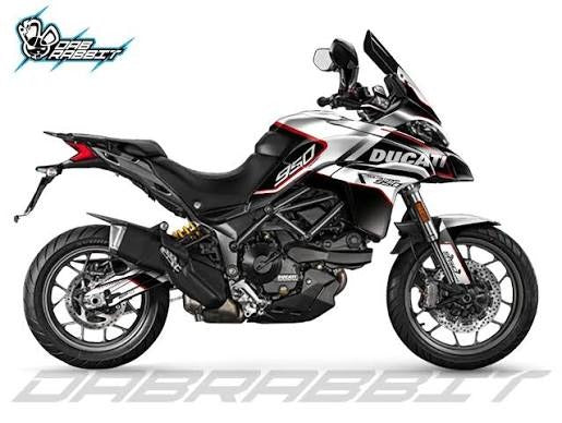 Kit de Gráficas para Moto Adventure Ducati Multistrada - Diseño 10 - LedPro Racing
