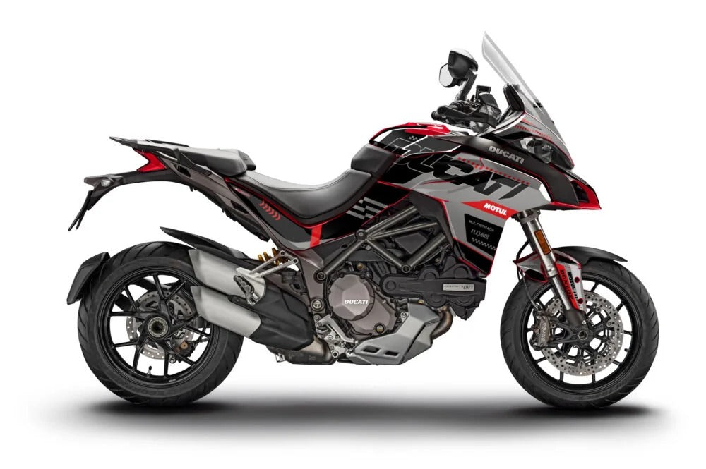 Kit de Gráficas para Moto Adventure Ducati Multistrada - Diseño 35 - LedPro Racing