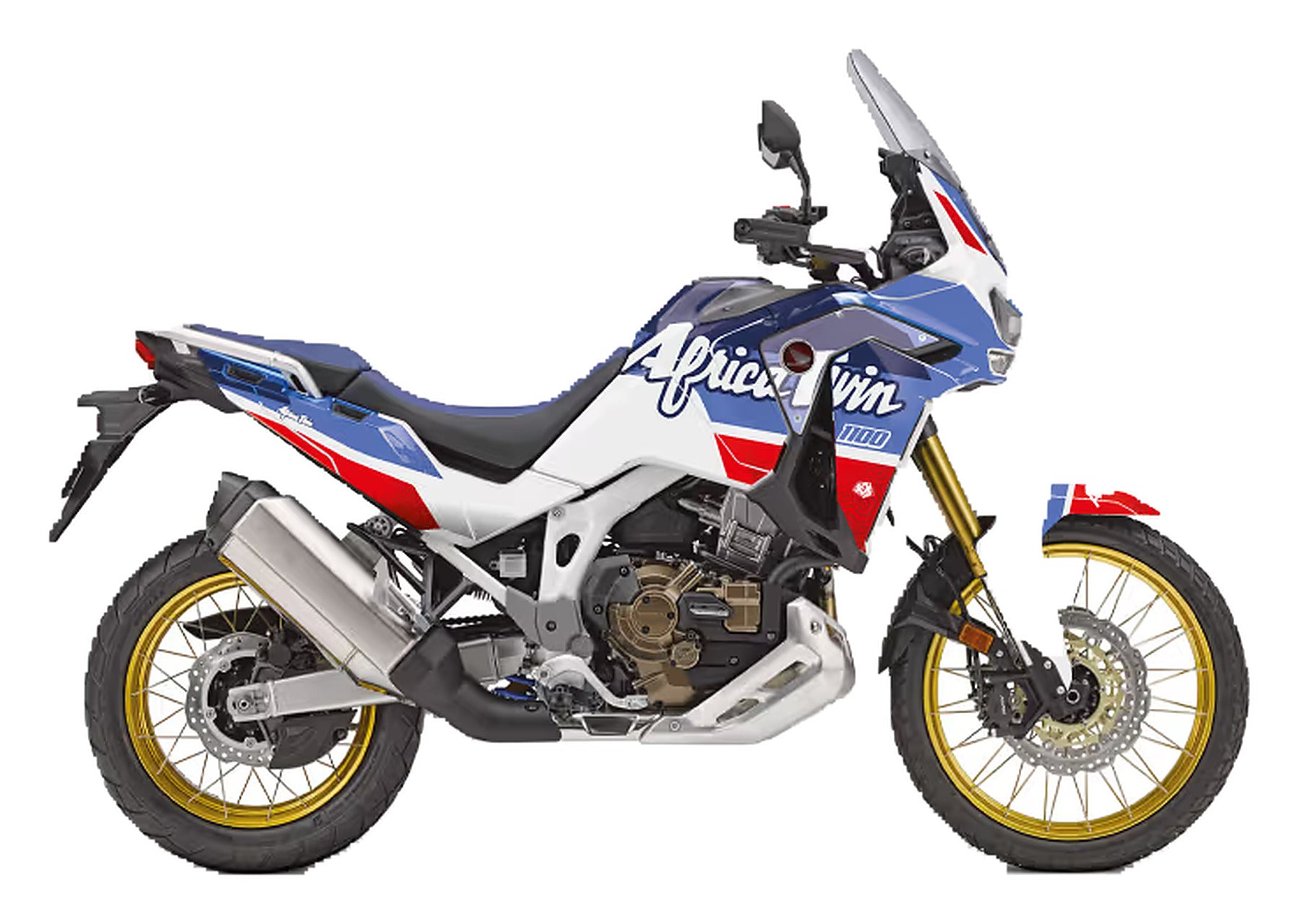 Kit de Gráficas para Moto Adventure Honda Africa Twin - Diseño 03 - LedPro Racing