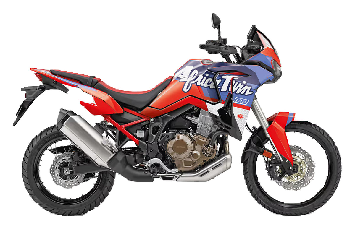 Kit de Gráficas para Moto Adventure Honda Africa Twin - Diseño 06 - LedPro Racing