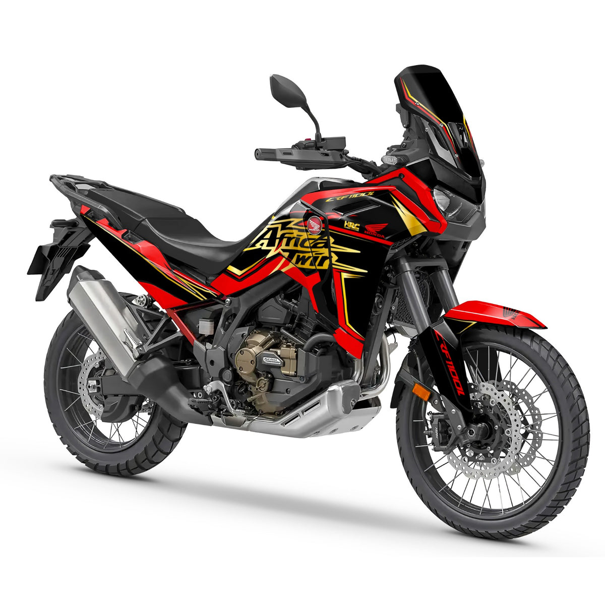 Kit de Gráficas para Moto Adventure Honda Africa Twin - Diseño 21 - LedPro Racing