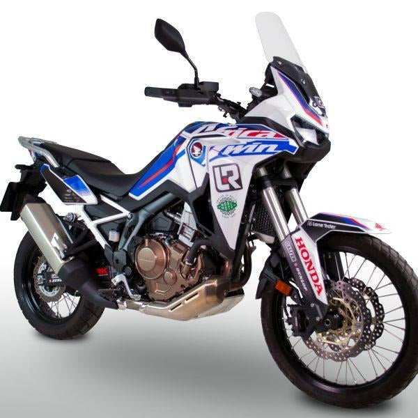 Kit de Gráficas para Moto Adventure Honda Africa Twin - Diseño 25 - LedPro Racing