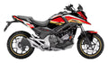 Kit de Gráficas para Moto Adventure Honda NC - Diseño 02 - LedPro Racing