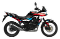 Kit de Gráficas para Moto Adventure Honda Transalp - Diseño 02 - LedPro Racing