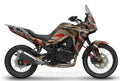 Kit de Gráficas para Moto Adventure Honda Transalp - Diseño 14 - LedPro Racing