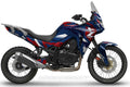 Kit de Gráficas para Moto Adventure Honda Transalp - Diseño 19 - LedPro Racing