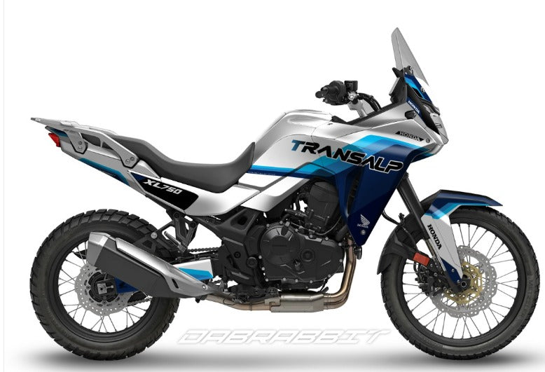 Kit de Gráficas para Moto Adventure Honda Transalp - Diseño 22 - LedPro Racing