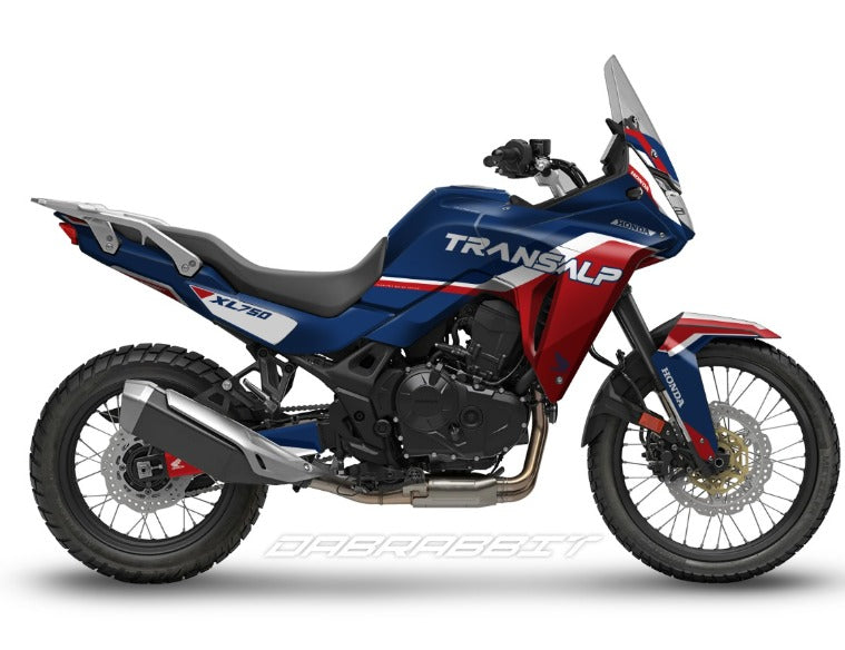 Kit de Gráficas para Moto Adventure Honda Transalp - Diseño 23 - LedPro Racing