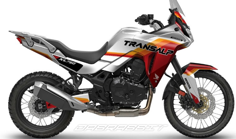 Kit de Gráficas para Moto Adventure Honda Transalp - Diseño 26 - LedPro Racing