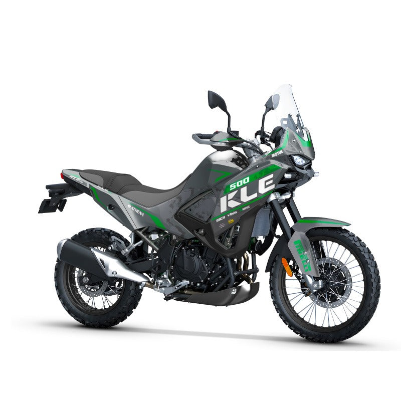 Kit de Gráficas para Moto Adventure Kawasaki KLE 500 - Diseño 09 - LedPro Racing