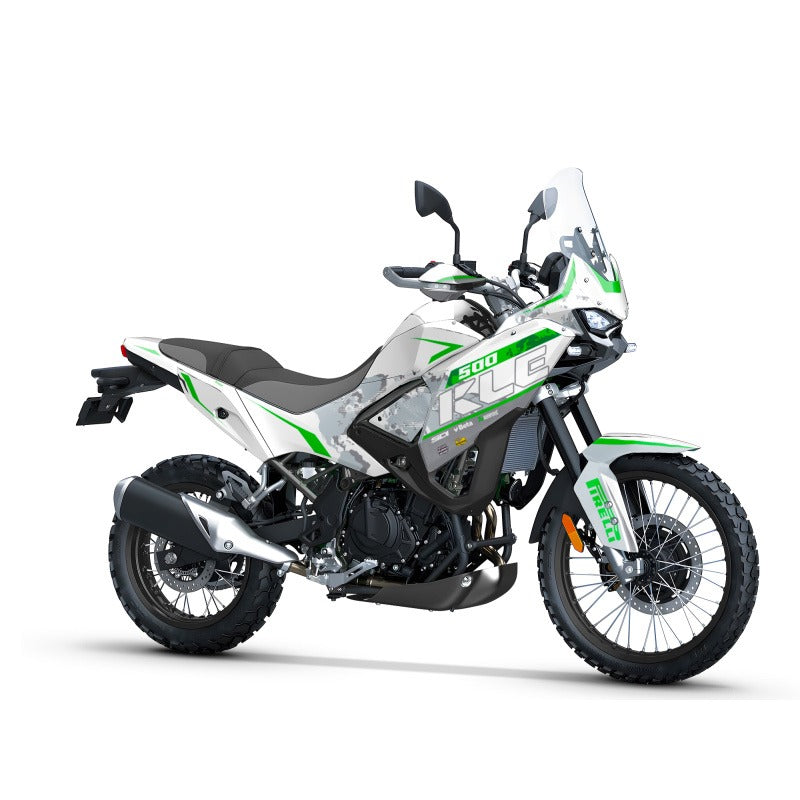Kit de Gráficas para Moto Adventure Kawasaki KLE 500 - Diseño 11 - LedPro Racing