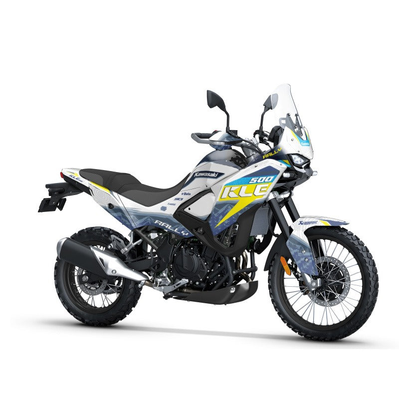 Kit de Gráficas para Moto Adventure Kawasaki KLE 500 - Diseño 15 - LedPro Racing