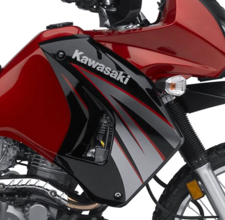 Kit de Gráficas para Moto Adventure Kawasaki KLR 650 - Diseño 16 - LedPro Racing