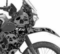 Kit de Gráficas para Moto Adventure Kawasaki KLR 650 - Diseño 21 - LedPro Racing