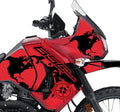 Kit de Gráficas para Moto Adventure Kawasaki KLR 650 - Diseño 25 - LedPro Racing
