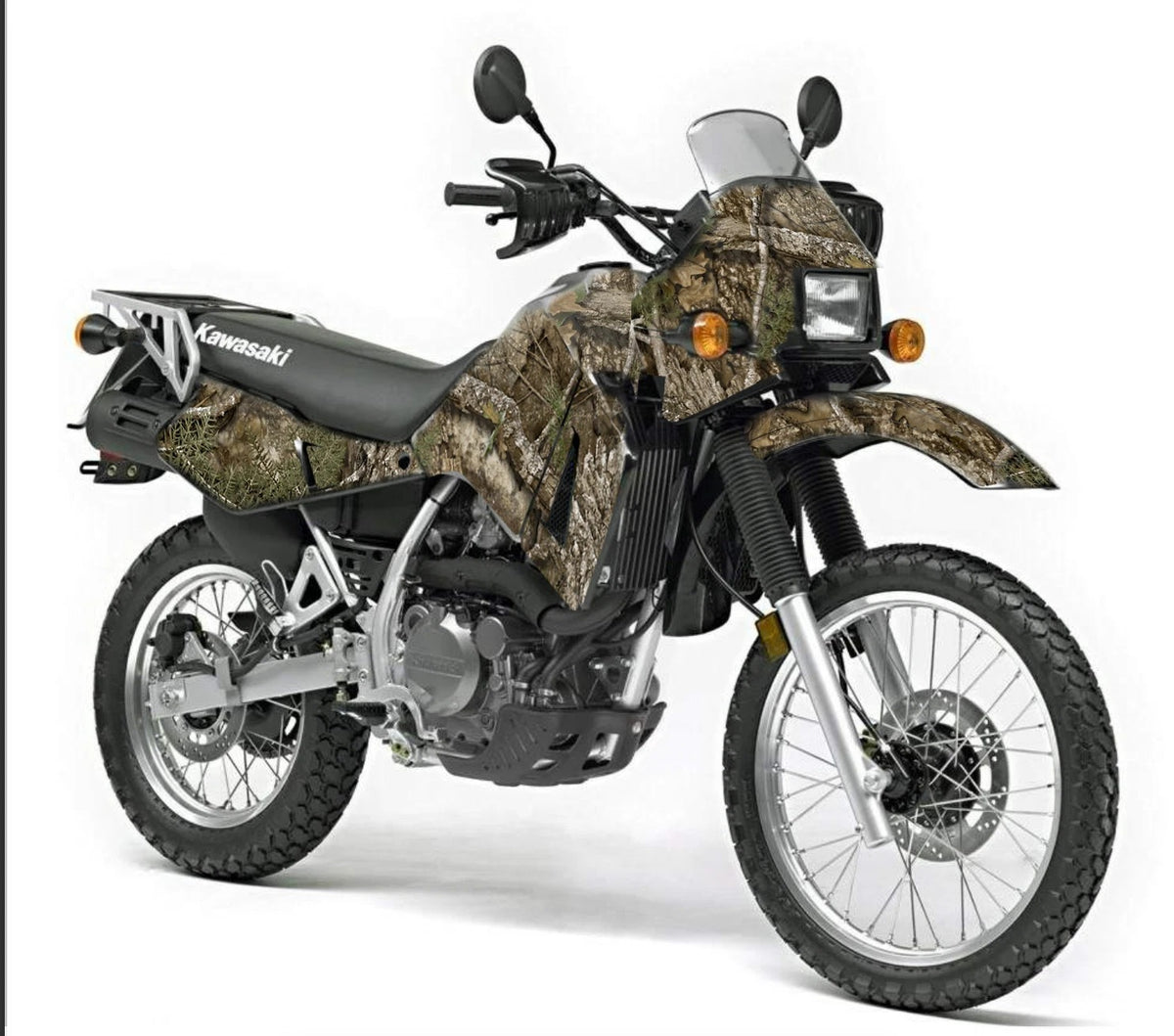Kit de Gráficas para Moto Adventure Kawasaki KLR 650 - Diseño 27 - LedPro Racing