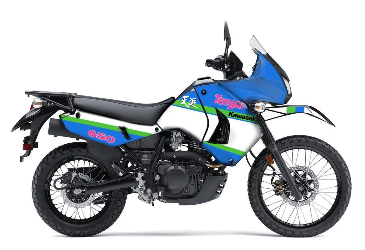 Kit de Gráficas para Moto Adventure Kawasaki KLR 650 - Diseño 31 - LedPro Racing