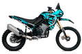 Kit de Gráficas para Moto Adventure Kove 800X - Diseño 09 - LedPro Racing