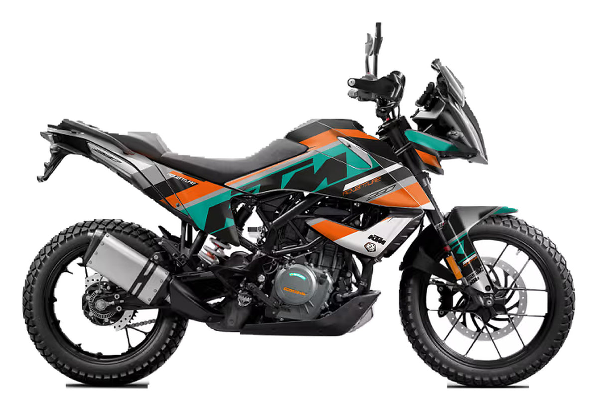 Kit de Gráficas para Moto Adventure KTM Adventure - Diseño 06 - LedPro Racing