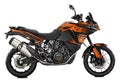 Kit de Gráficas para Moto Adventure KTM Adventure - Diseño 08 - LedPro Racing