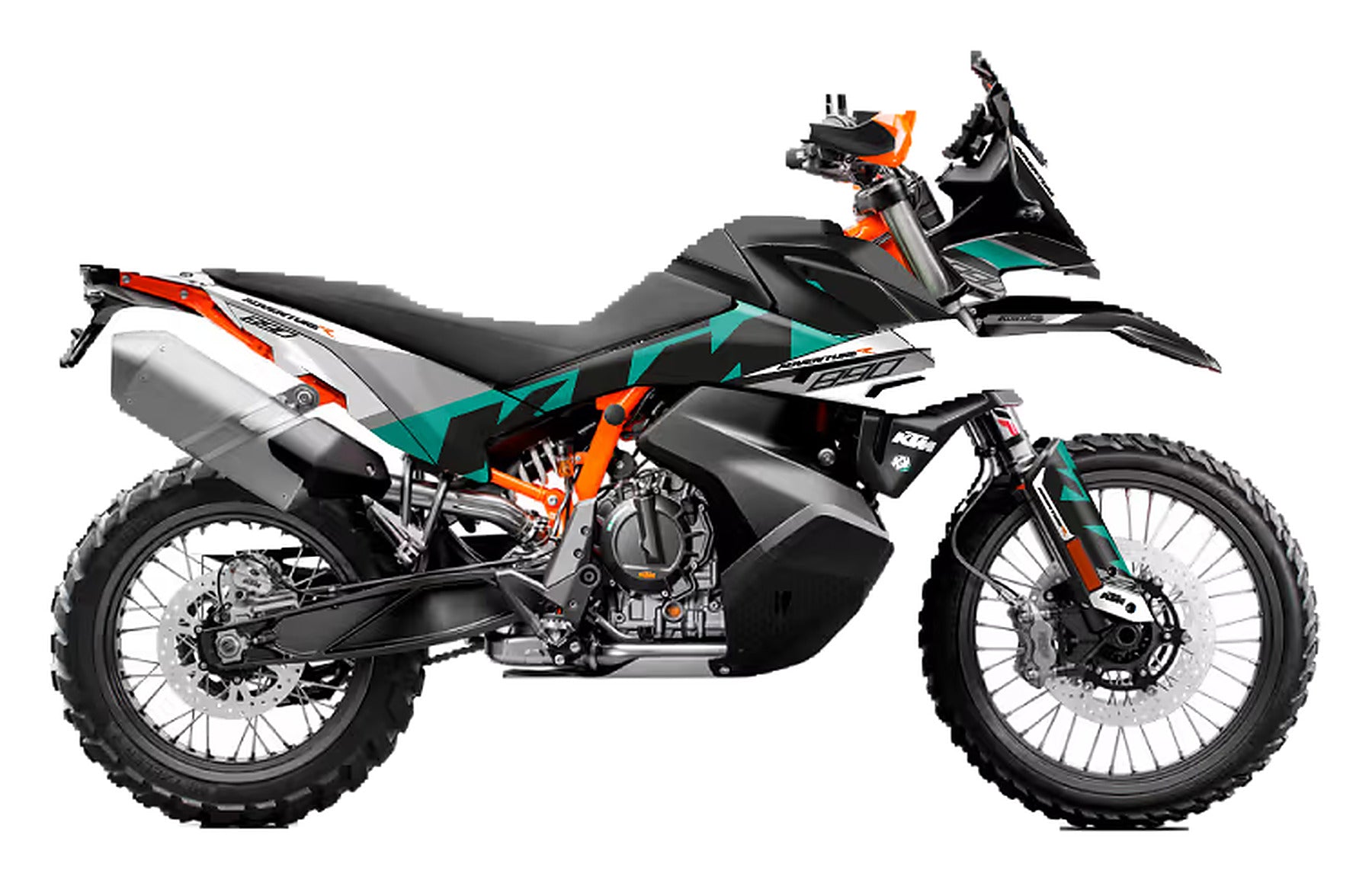 Kit de Gráficas para Moto Adventure KTM Adventure - Diseño 09 - LedPro Racing