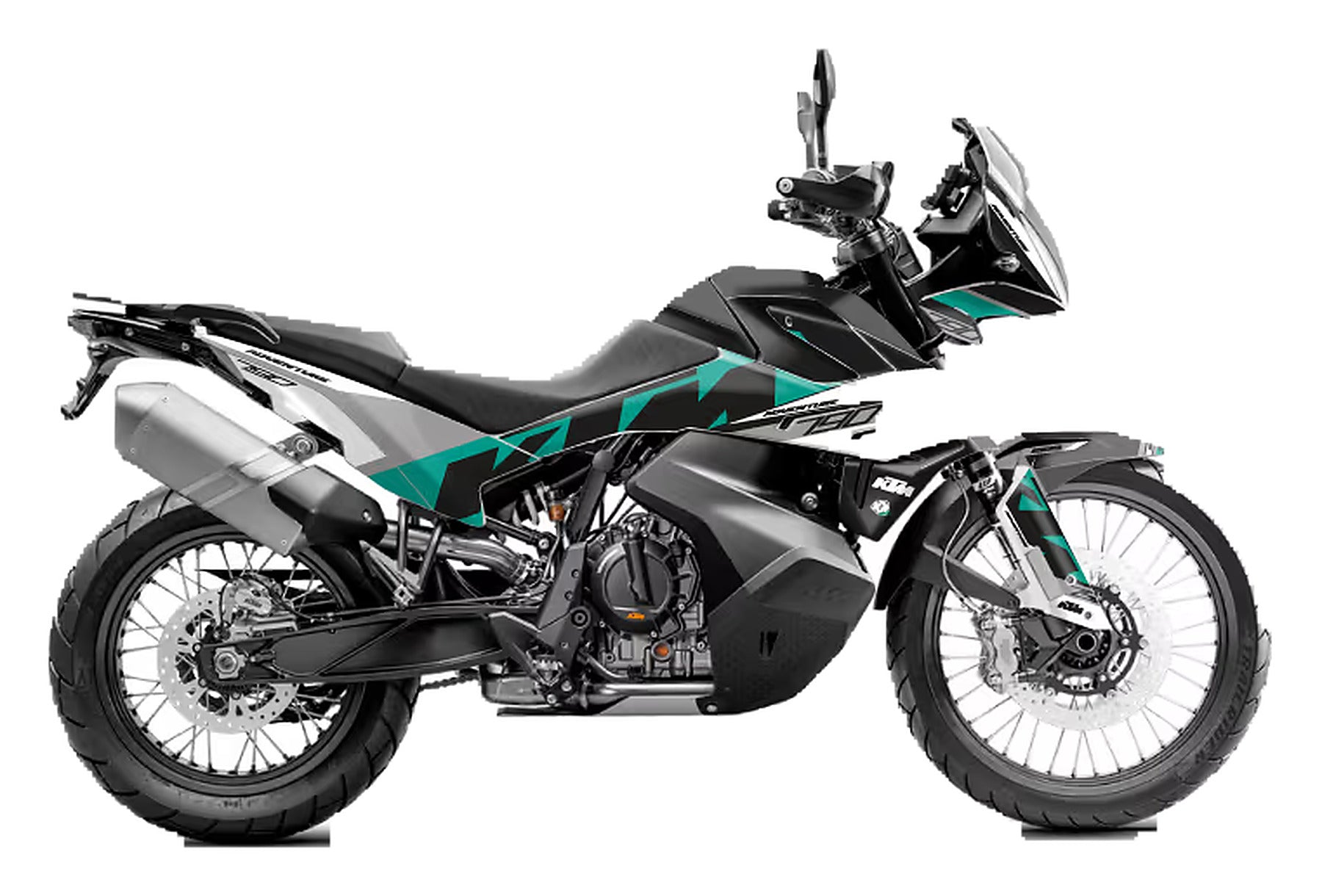 Kit de Gráficas para Moto Adventure KTM Adventure - Diseño 10 - LedPro Racing
