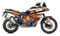 Kit de Gráficas para Moto Adventure KTM Adventure - Diseño 13 - LedPro Racing