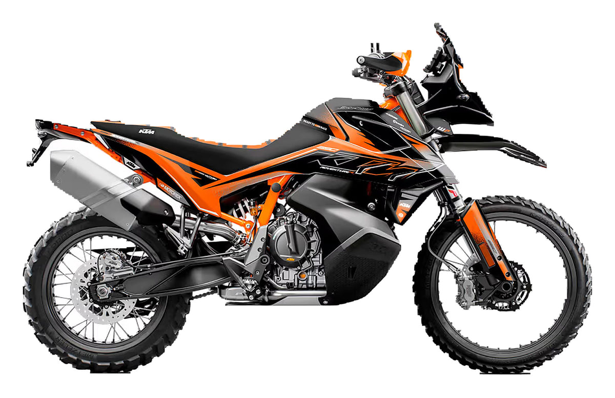 Kit de Gráficas para Moto Adventure KTM Adventure - Diseño 33 - LedPro Racing