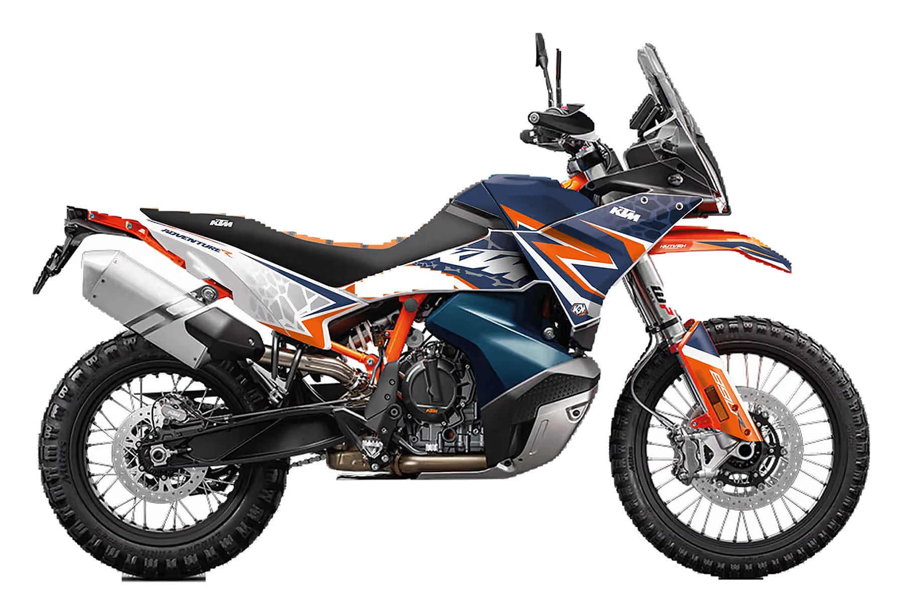 Kit de Gráficas para Moto Adventure KTM Adventure - Diseño 35 - LedPro Racing