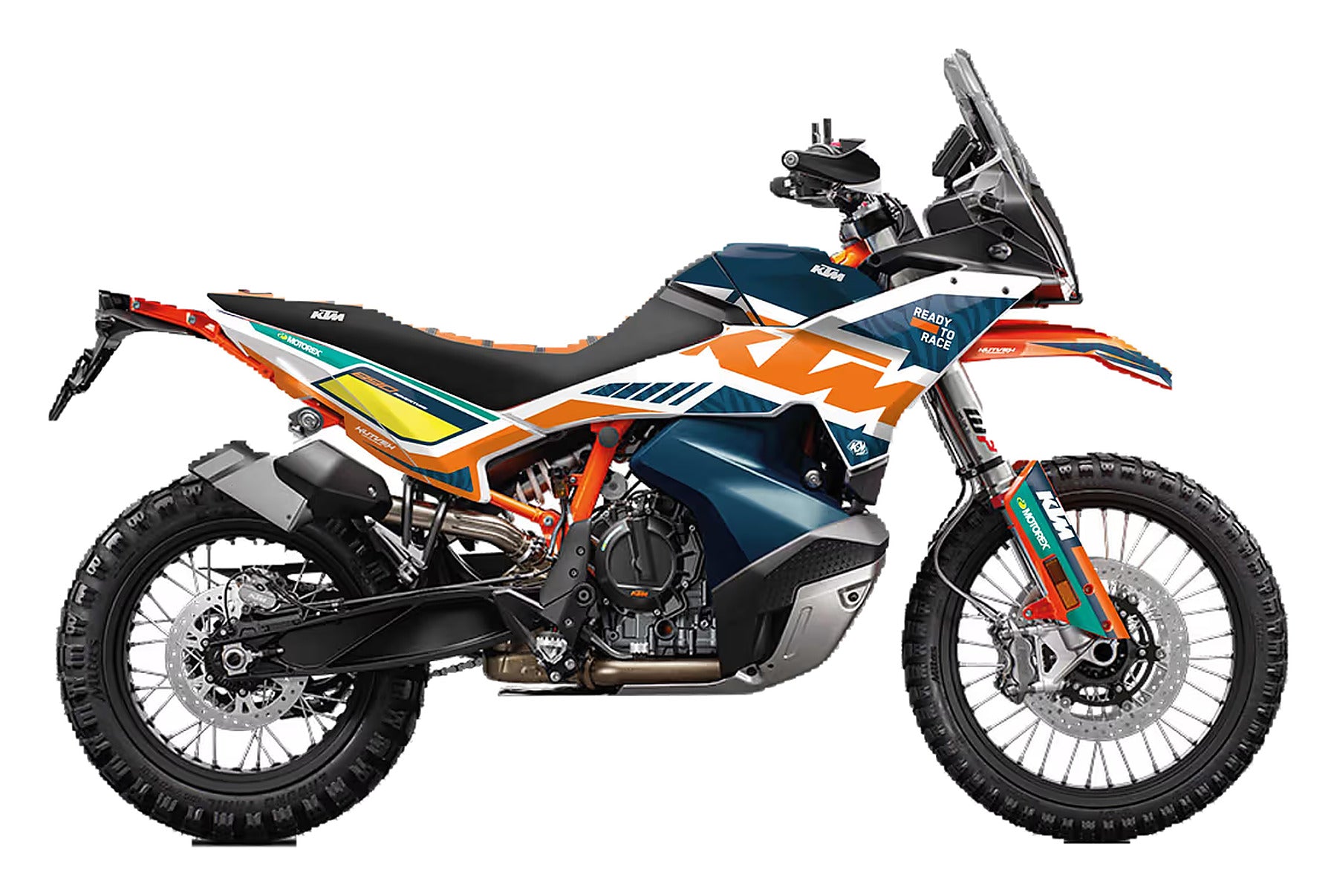 Kit de Gráficas para Moto Adventure KTM Adventure - Diseño 37 - LedPro Racing