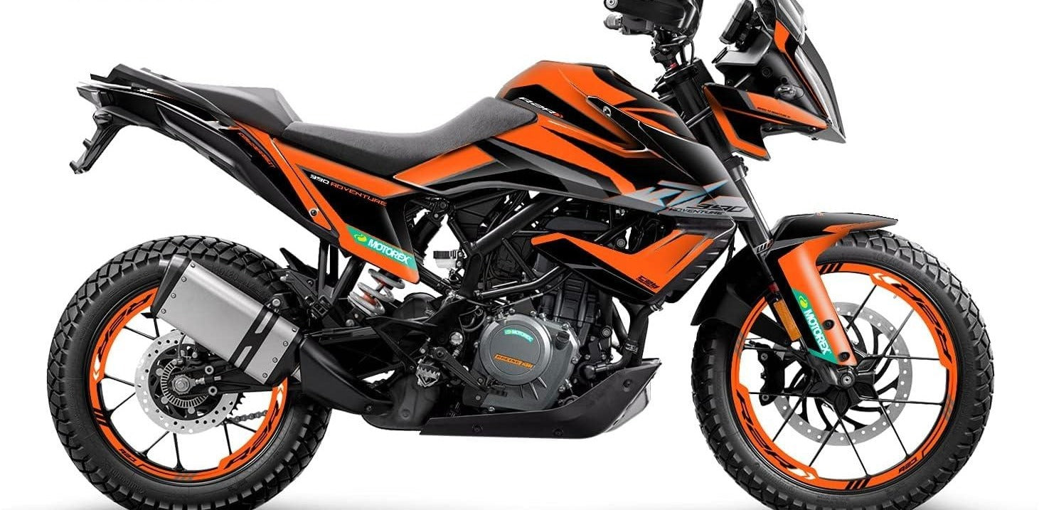 Kit de Gráficas para Moto Adventure KTM Adventure - Diseño 49 - LedPro Racing