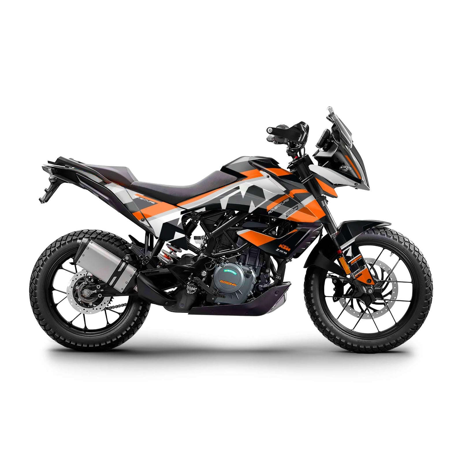 Kit de Gráficas para Moto Adventure KTM Adventure - Diseño 51 - LedPro Racing