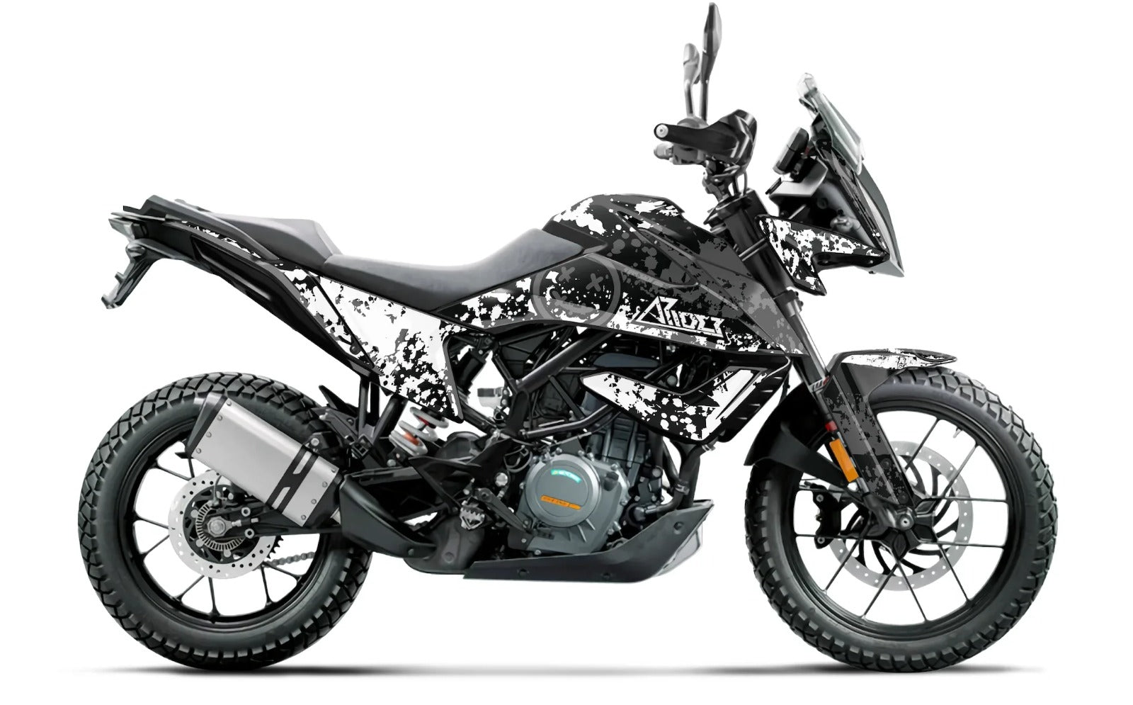 Kit de Gráficas para Moto Adventure KTM Adventure - Diseño 53 - LedPro Racing