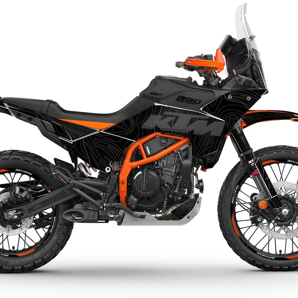 Kit de Gráficas para Moto Adventure KTM Adventure - Diseño 59 - LedPro Racing