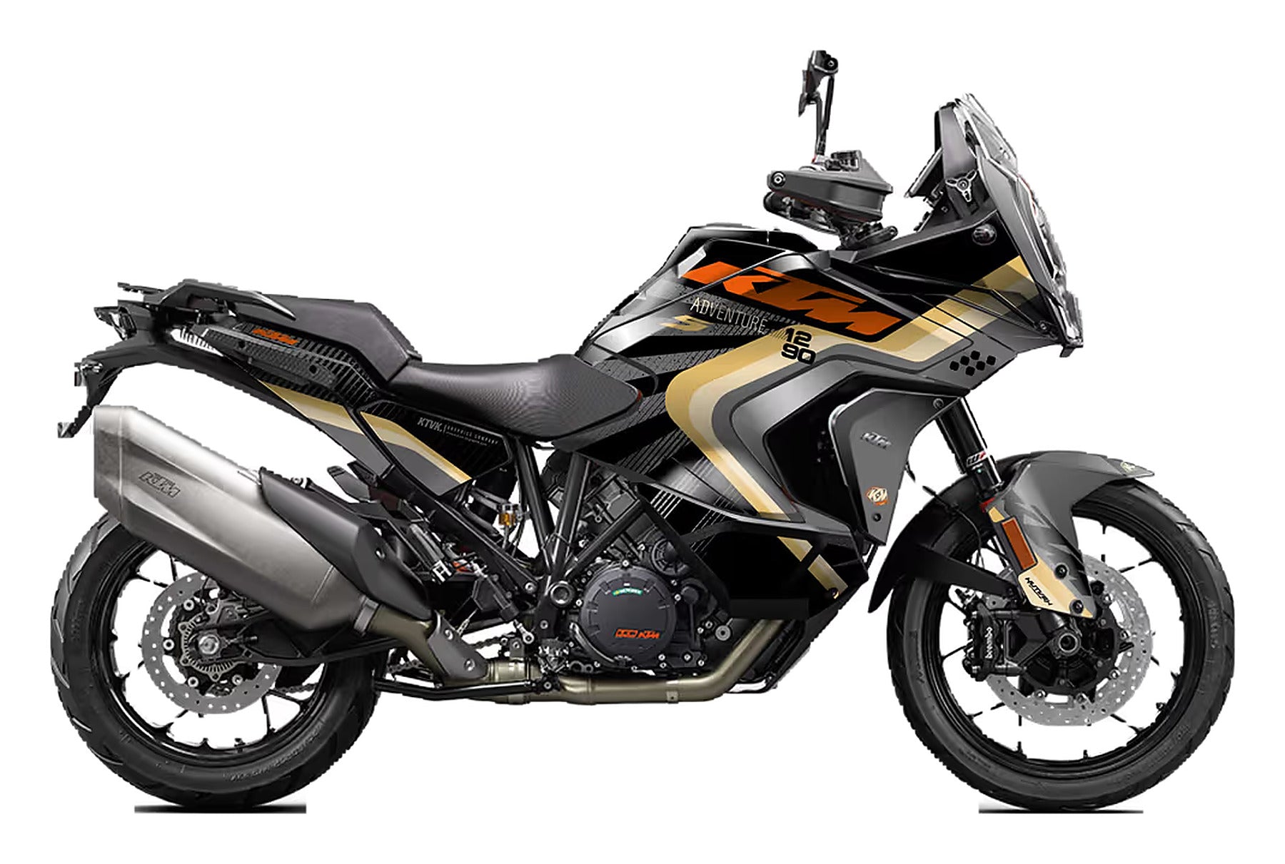 Kit de Gráficas para Moto Adventure KTM Super Adventure - Diseño 13 - LedPro Racing