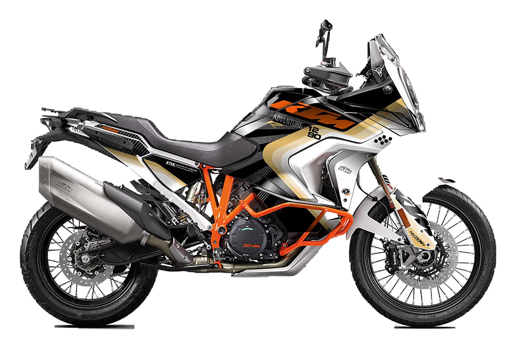 Kit de Gráficas para Moto Adventure KTM Super Adventure - Diseño 18 - LedPro Racing